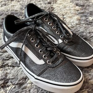 Vans Black and White Women's Sneakers